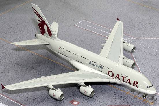 Herpa Wings 500 Qatar Airways QR A380-800 